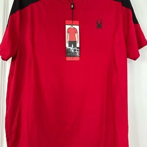 Spyder Men's Red Performance Shirt